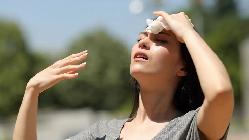 Heatstroke representation