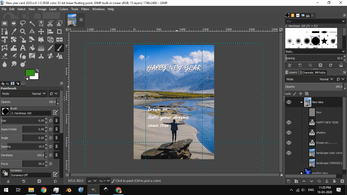 New Year Card Design thumbnail