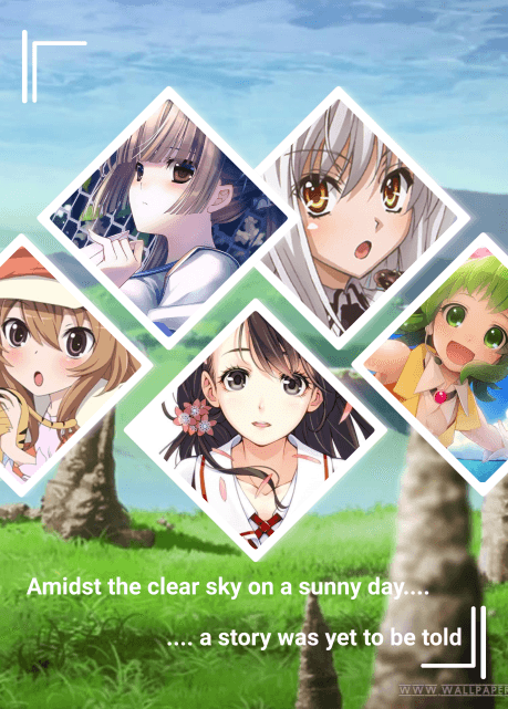 Anime Character Collage