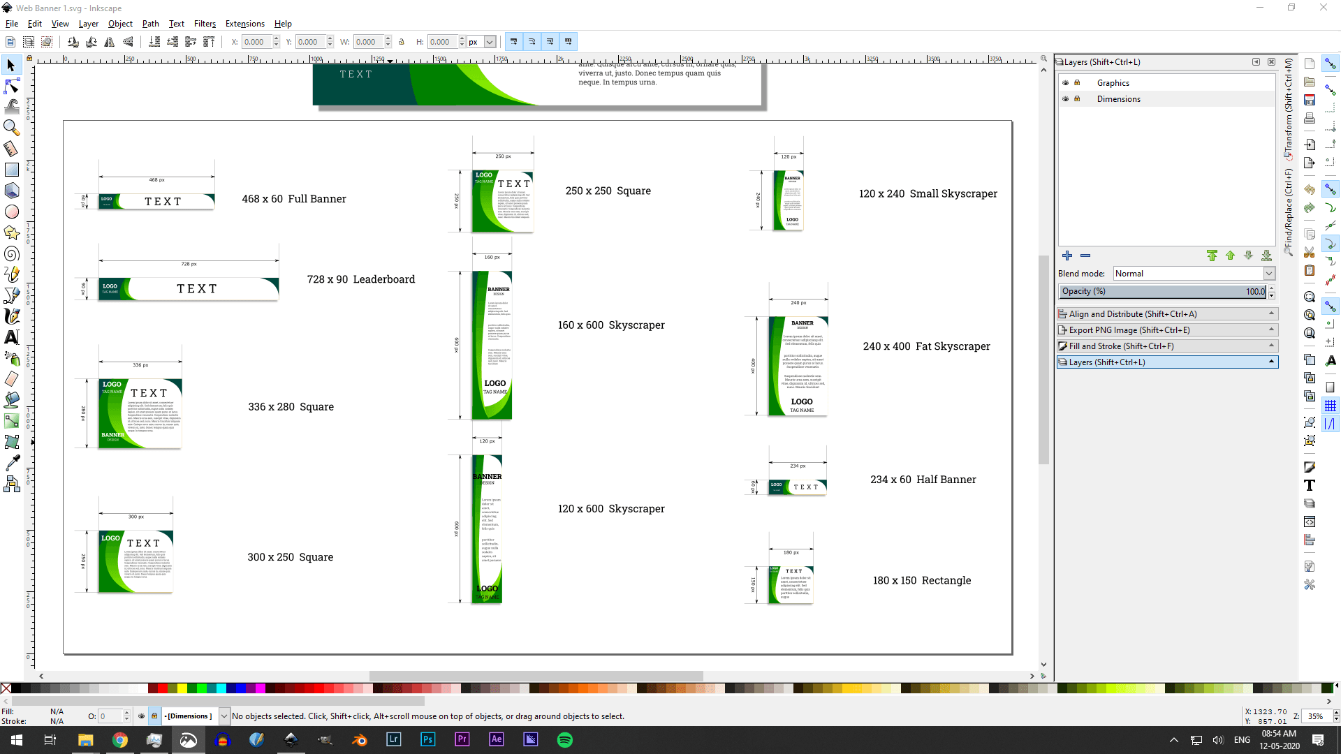 Standard Web Ad Banners thumbnail