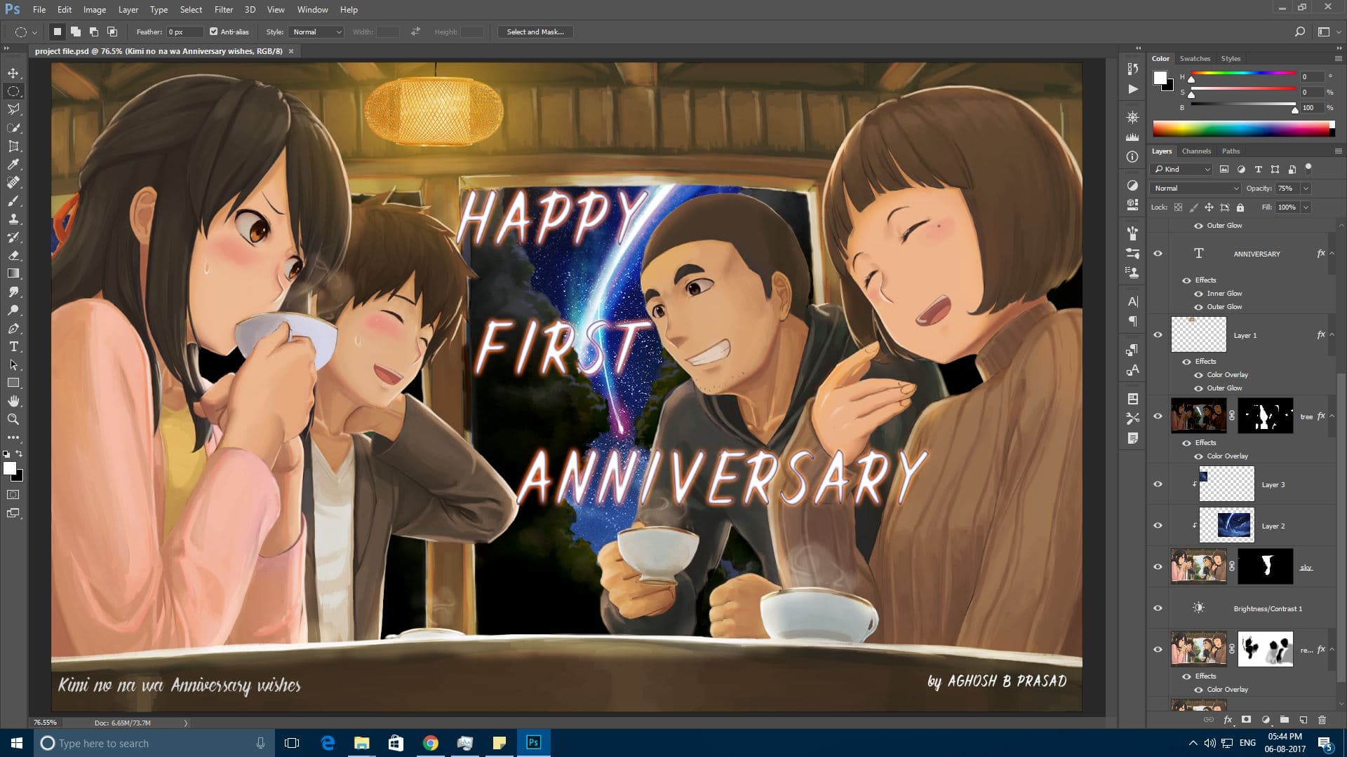 Kimi no na wa Fan Art Contest Winner thumbnail