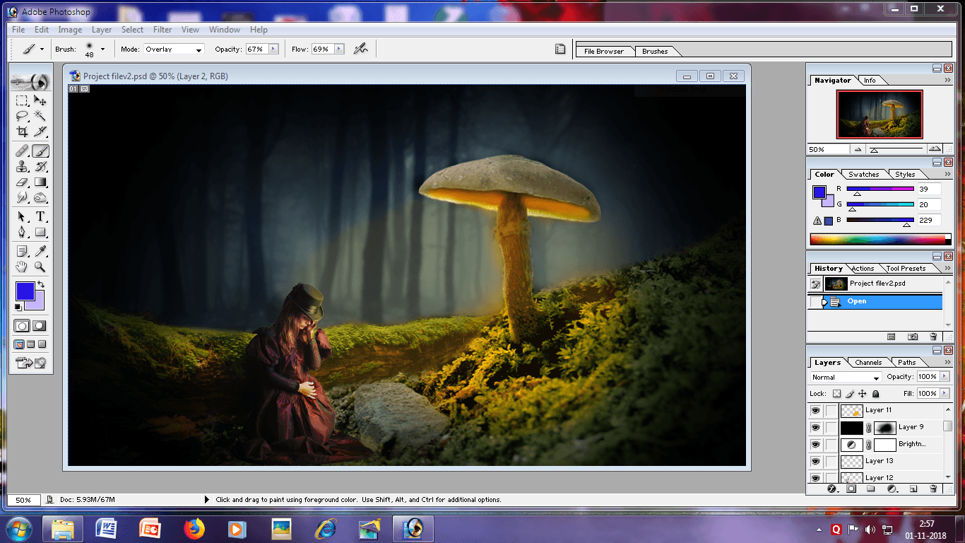 Mystic Forest - Photoshop 7.0 Challenge thumbnail