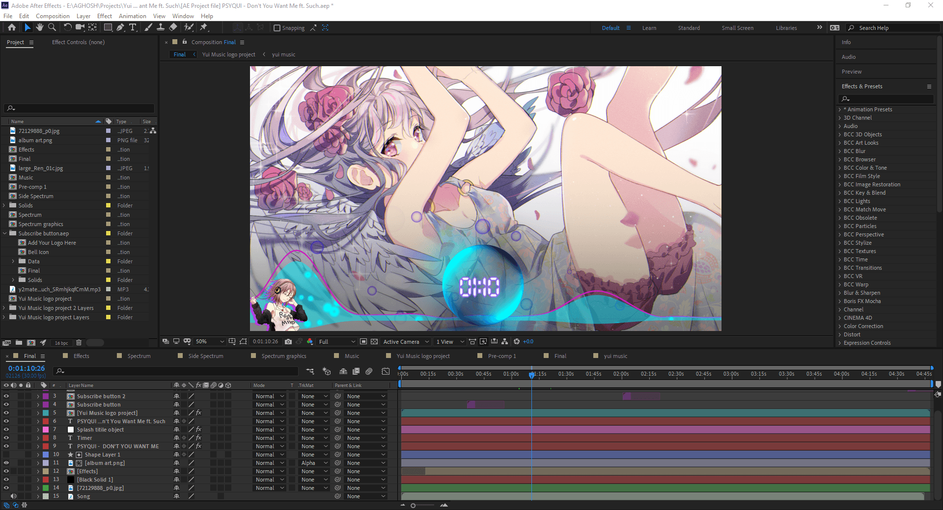 Visualizer: PSYQUI - Don't You Want Me thumbnail