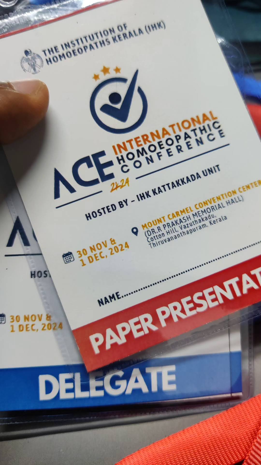 Lanyards for the event