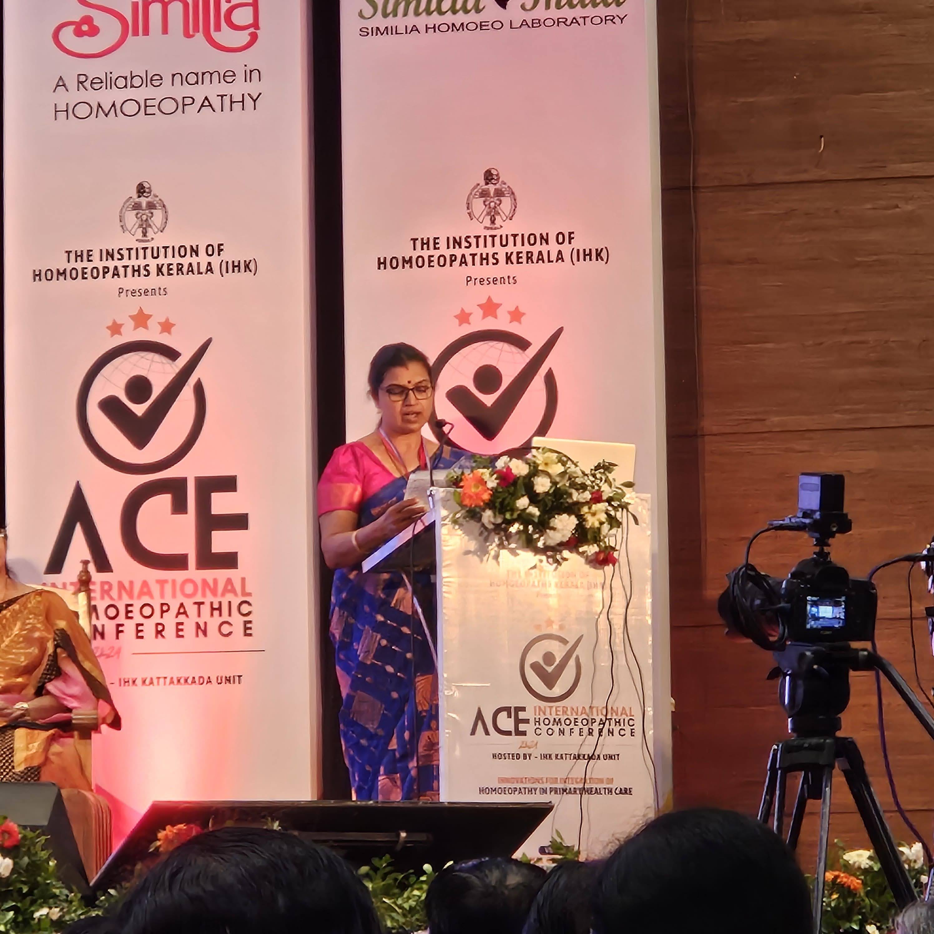 Dr Beena Das evaluating