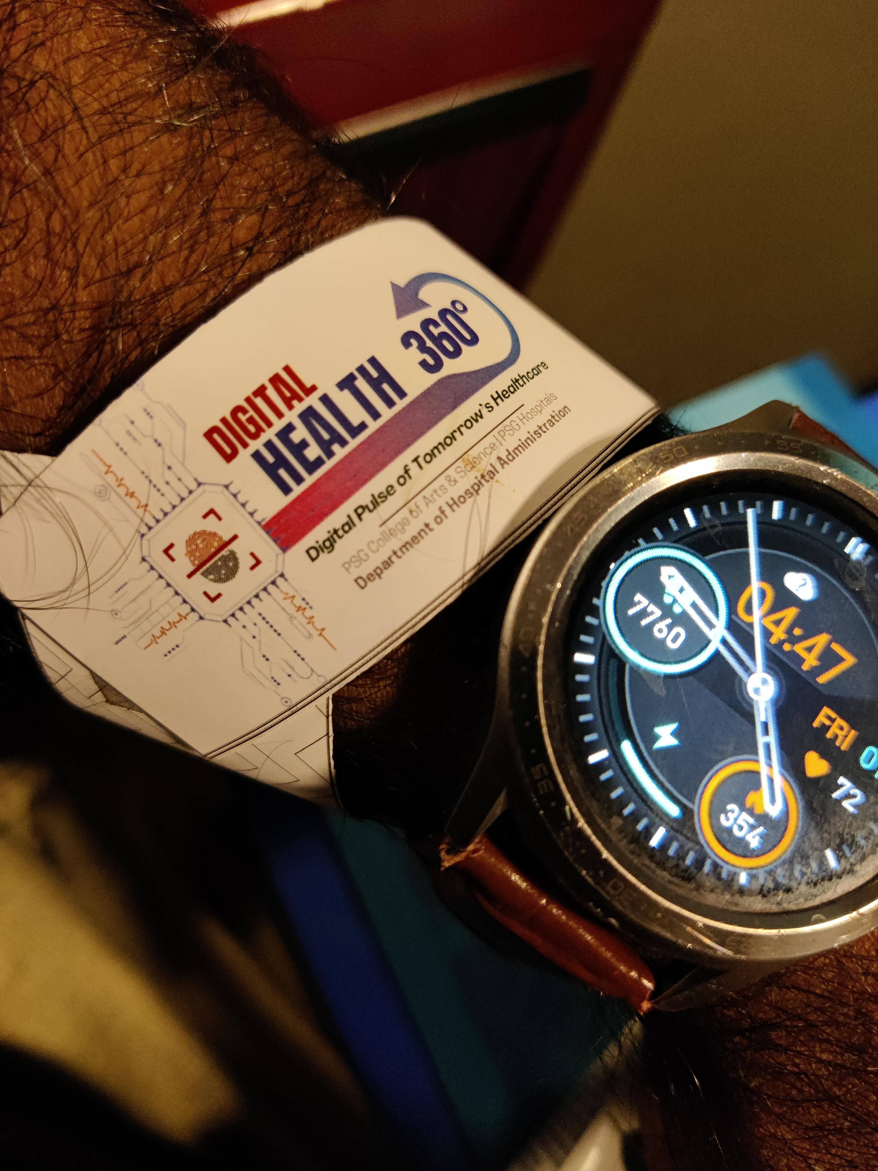 Event Wristband and Smartwatch