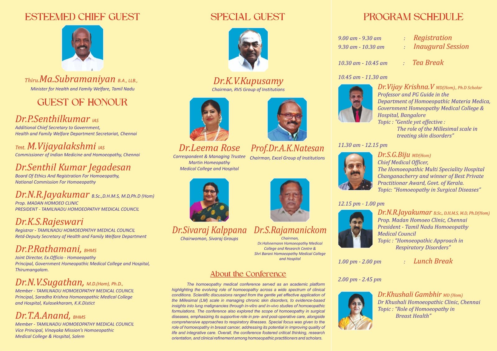 Conference Brochure page 2
