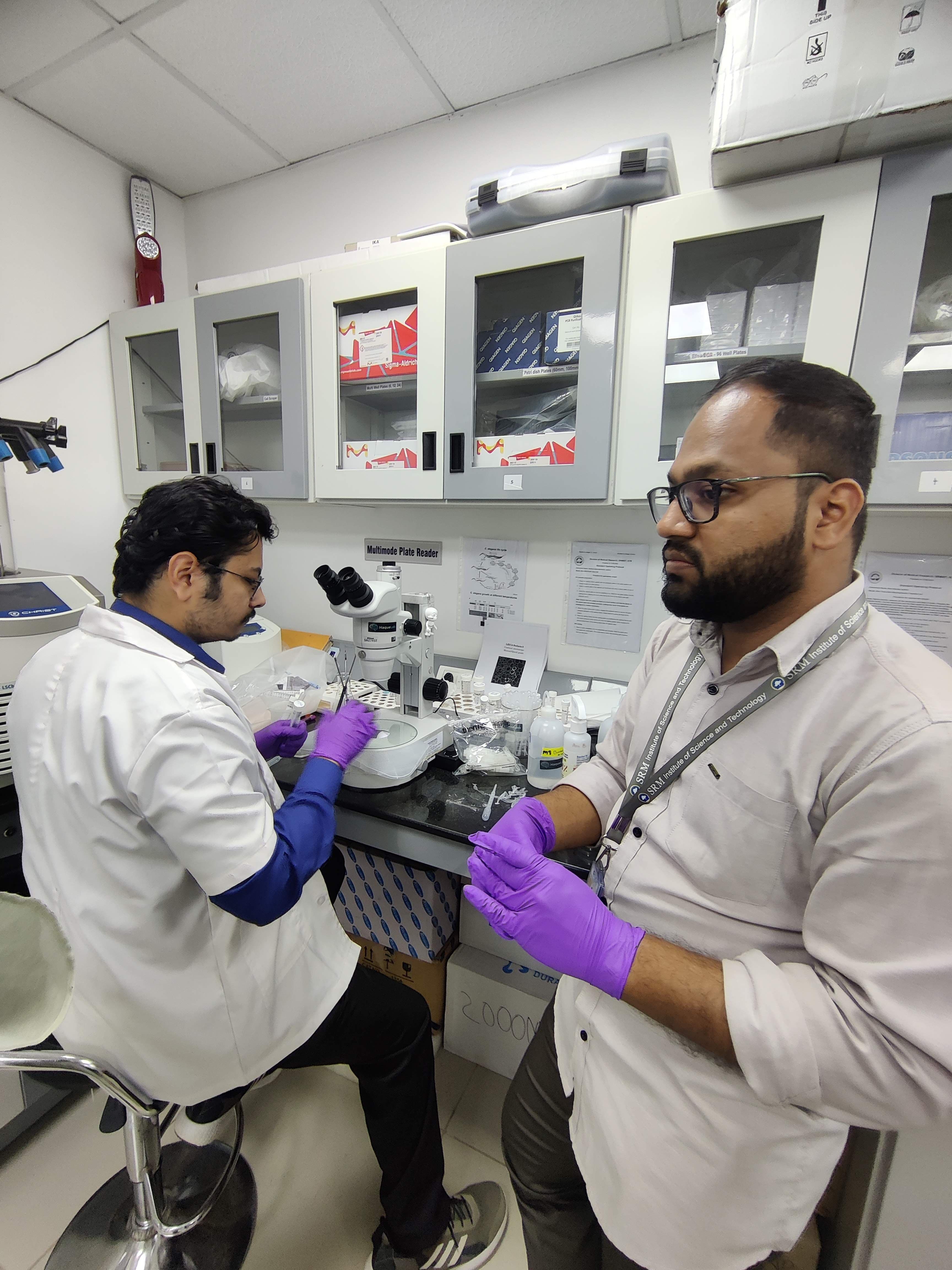 Touring the Medical Research Lab