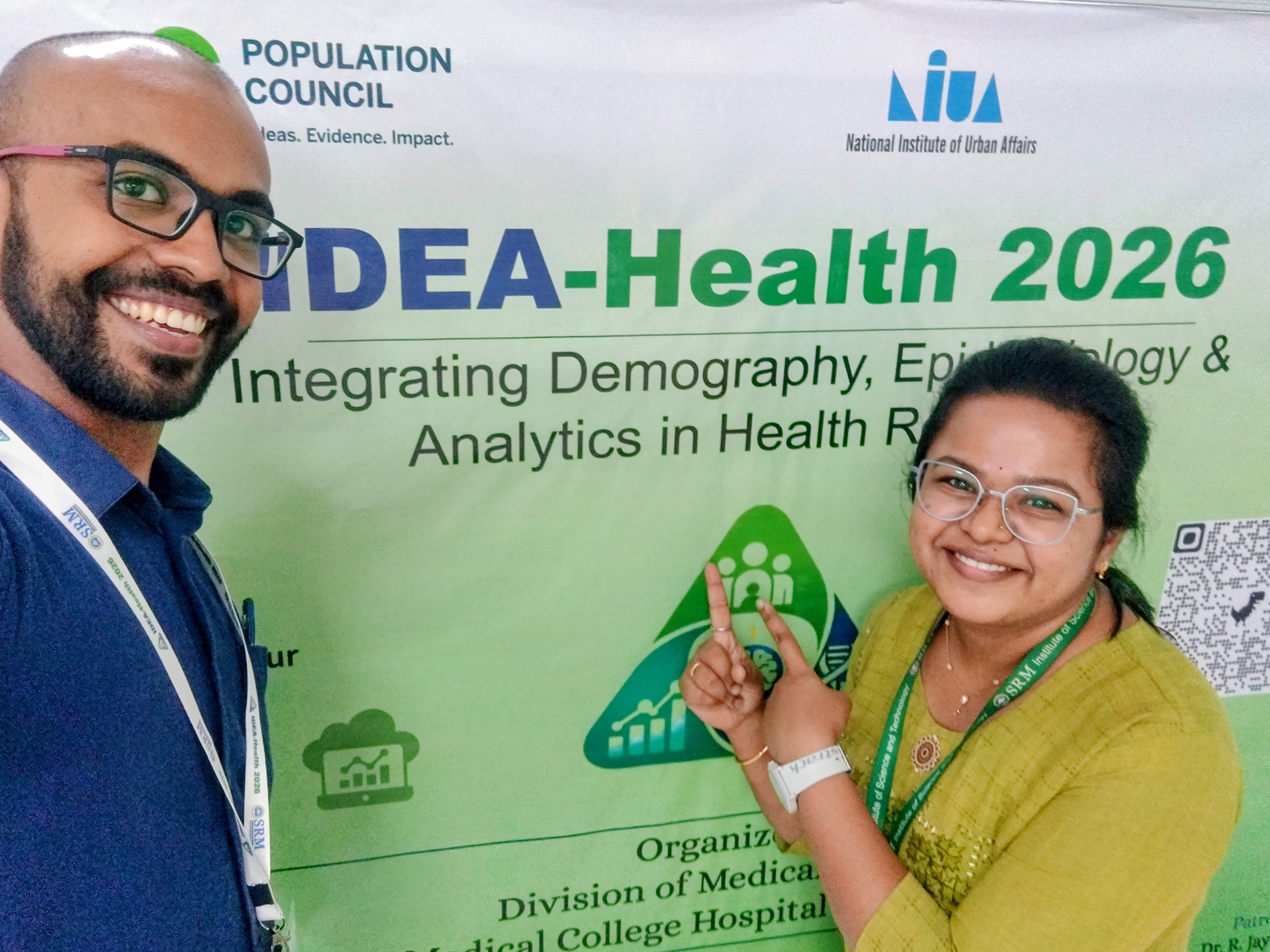 With Dr. Pragathi at IDEA-Health 2026