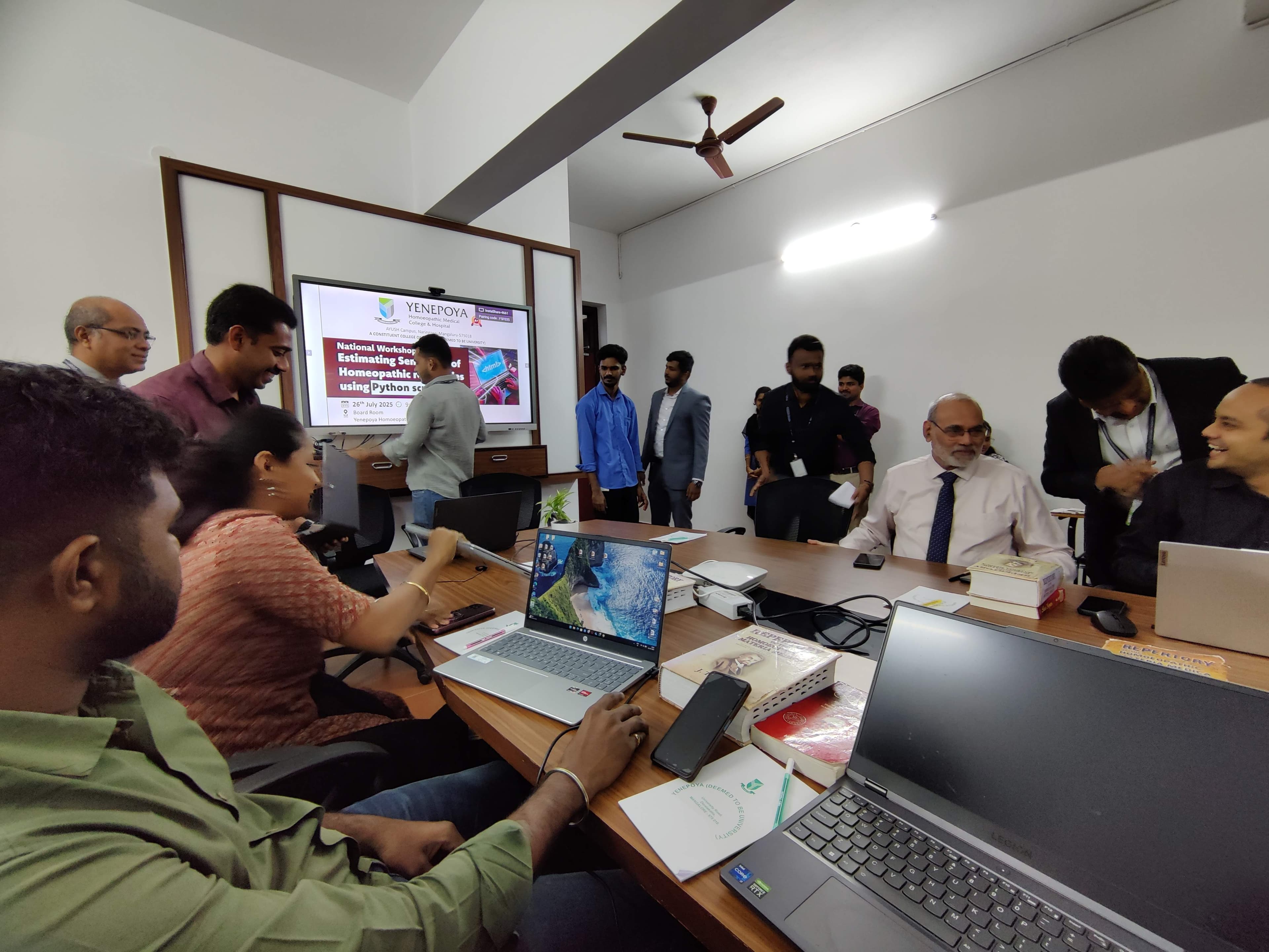 Interacting with participants